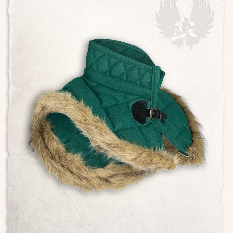 Gambeson collar nimue wool green