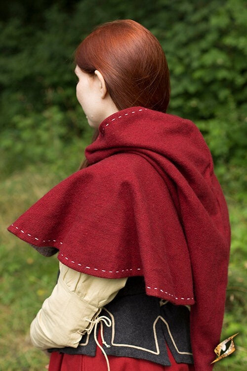 Middeleeuwse kaproen Erhard, rood