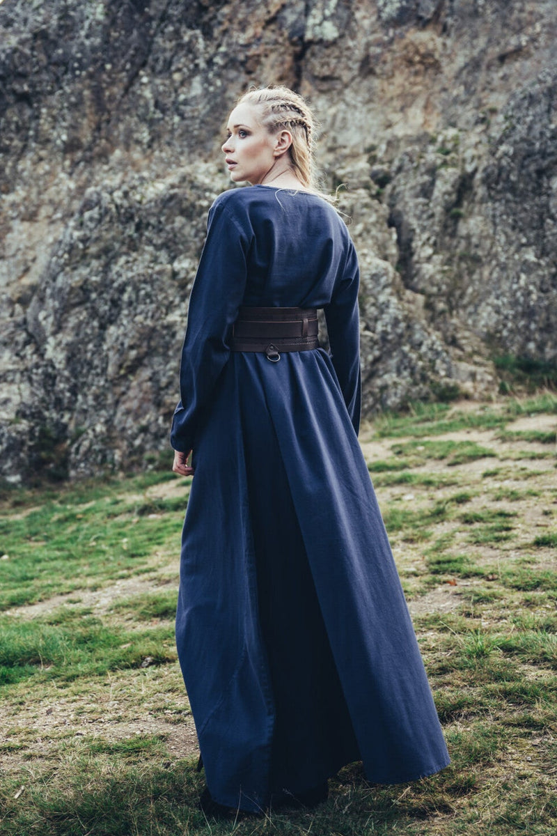 Viking jurk Valdis, blauw