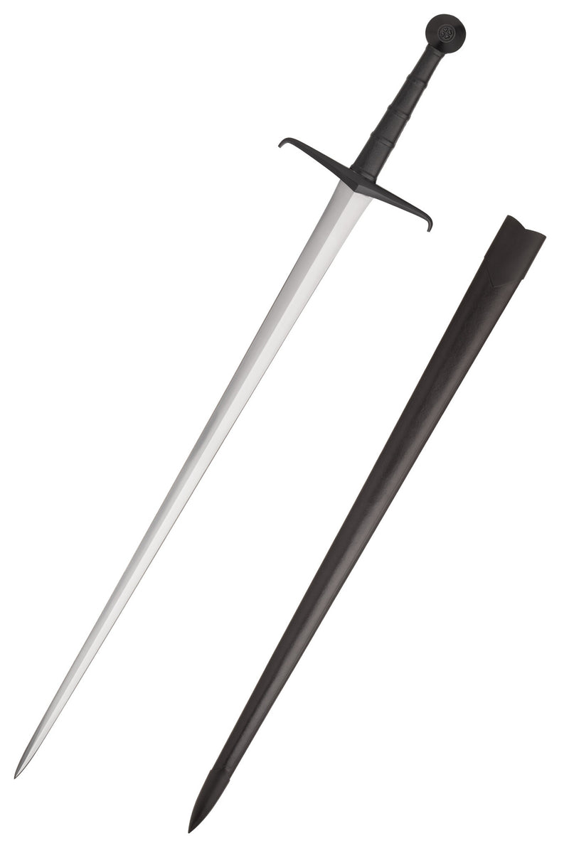 Black Prince espada larga, semi-afilado 