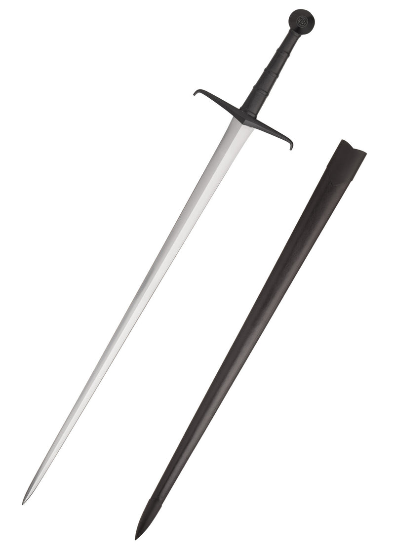 Black Prince langzwaard, semi-scherp