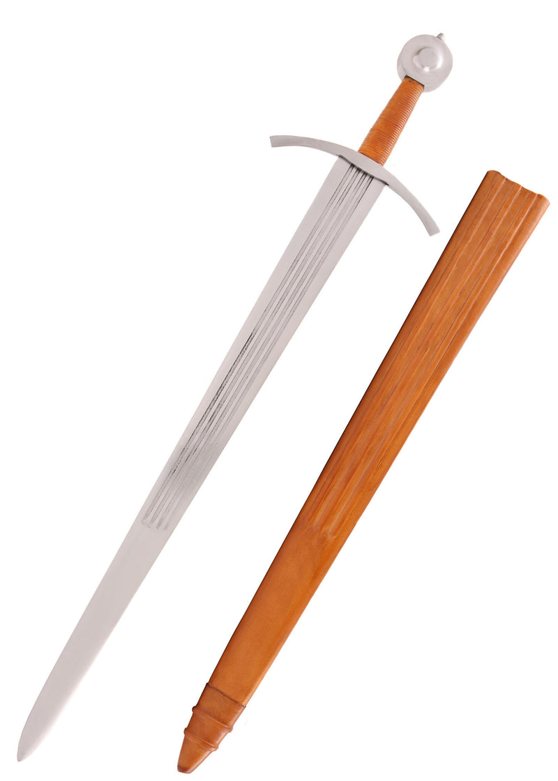 Ridder zwaard Moonbrand, 13e eeuw, semi-scherp