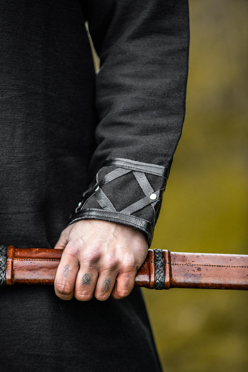 Viking tunika farulfr, sort