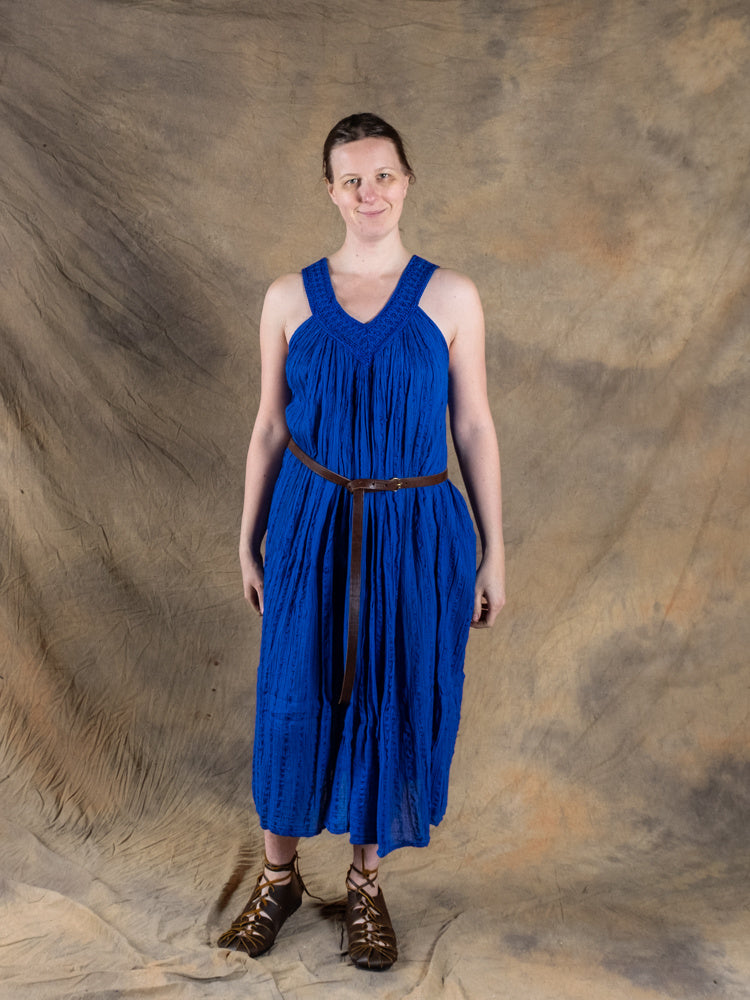 Déesses Robe Héra, bleu 