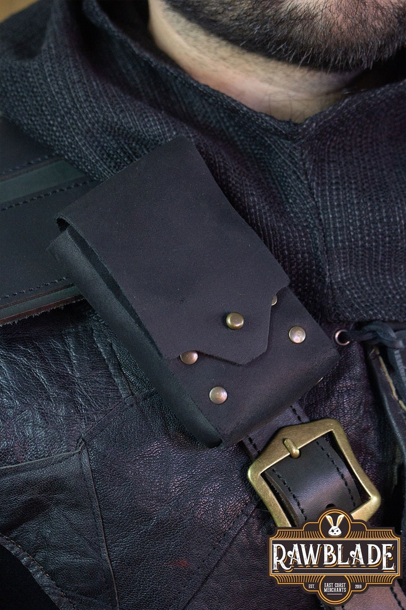 Rogue Harnes met zakjes - zwart