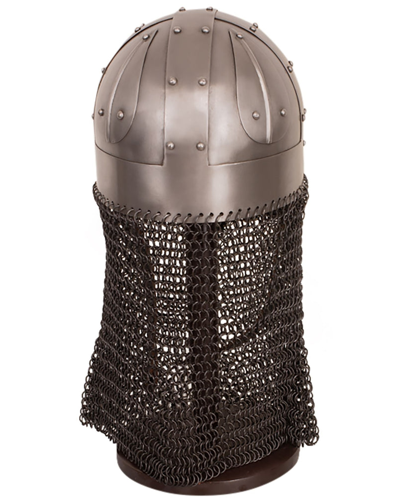 Ulfrik Viking helm met aventail, 1-1.2 mm