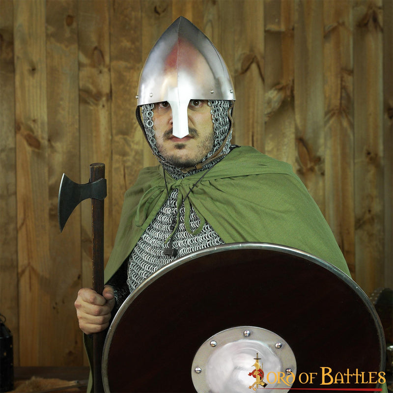 Normandische neushelm, 2 mm (battle-ready)