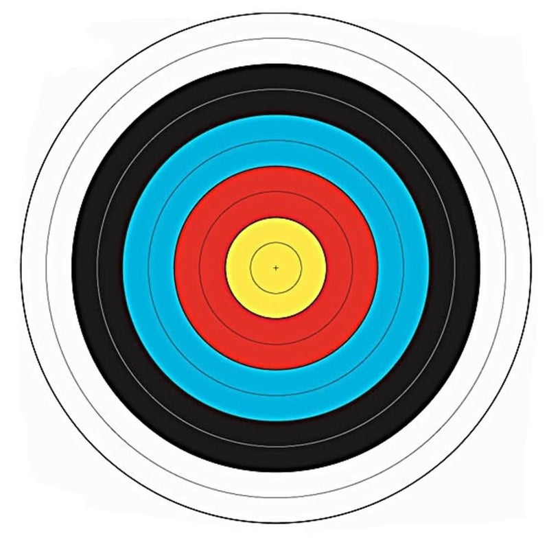 Papieren doel 40 x 40 cm