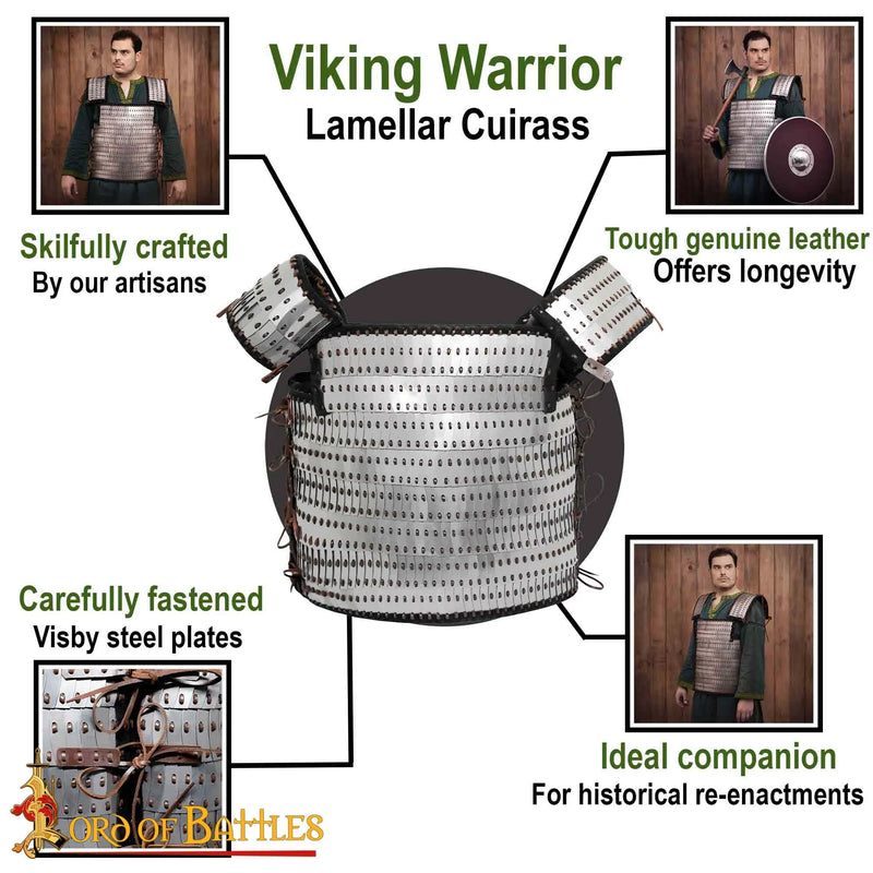 Corazza lamellare vichinga Visby 