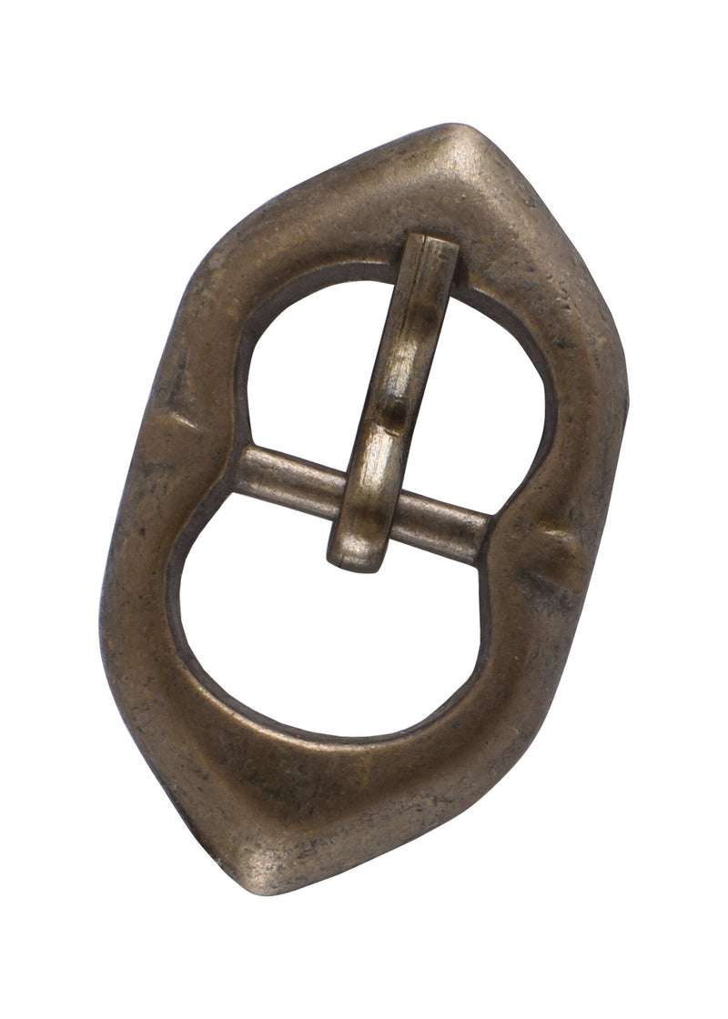 Due pezzi fibbia 4 x 2,5 cm 