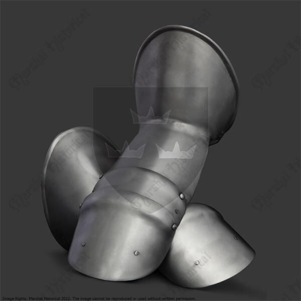 Milanese mittens 1400-1500, 1.6 mm