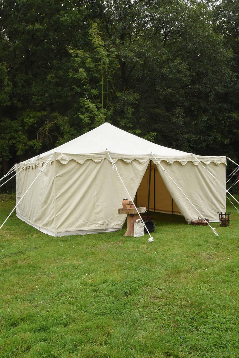 Middeleeuwse tent Herold 5 x 5 m, 425 gsm