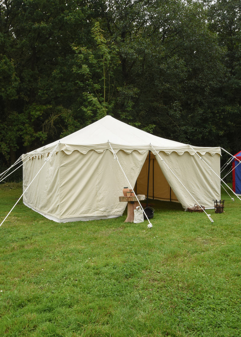 Middeleeuwse tent Herold 5 x 5 m, 425 gsm