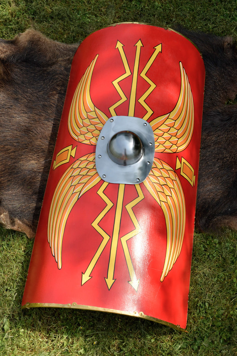 Romeinse umbo voor scutum, staal