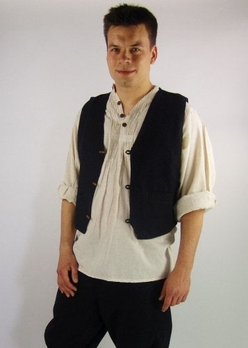 17de eeuws buis met knopen, zwart