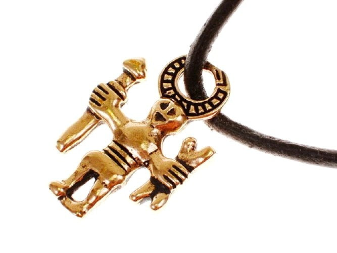 Odin amulett Uppland, brons 