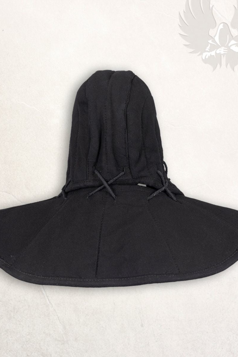 Gambeson kap en kraag Aulber zwart