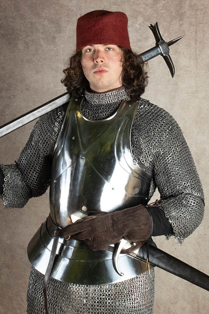 15e eeuws Milanees borstkuras, 1.6 mm