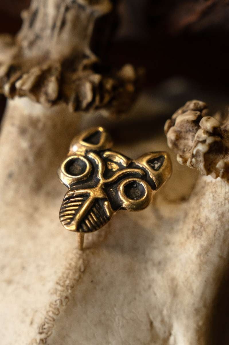 Viking riembeslag Birka wolf