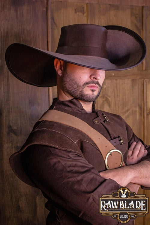 Musketiershoed Toledo, sort