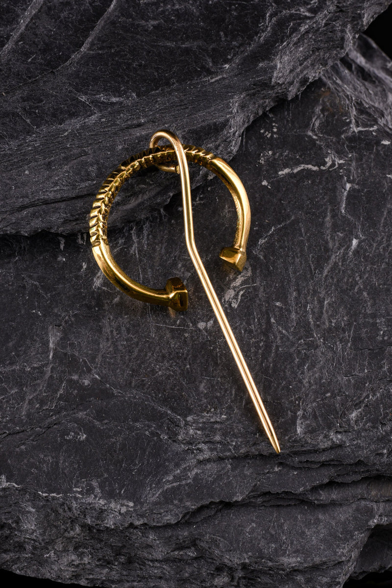 Birka Vikingbroche, messing