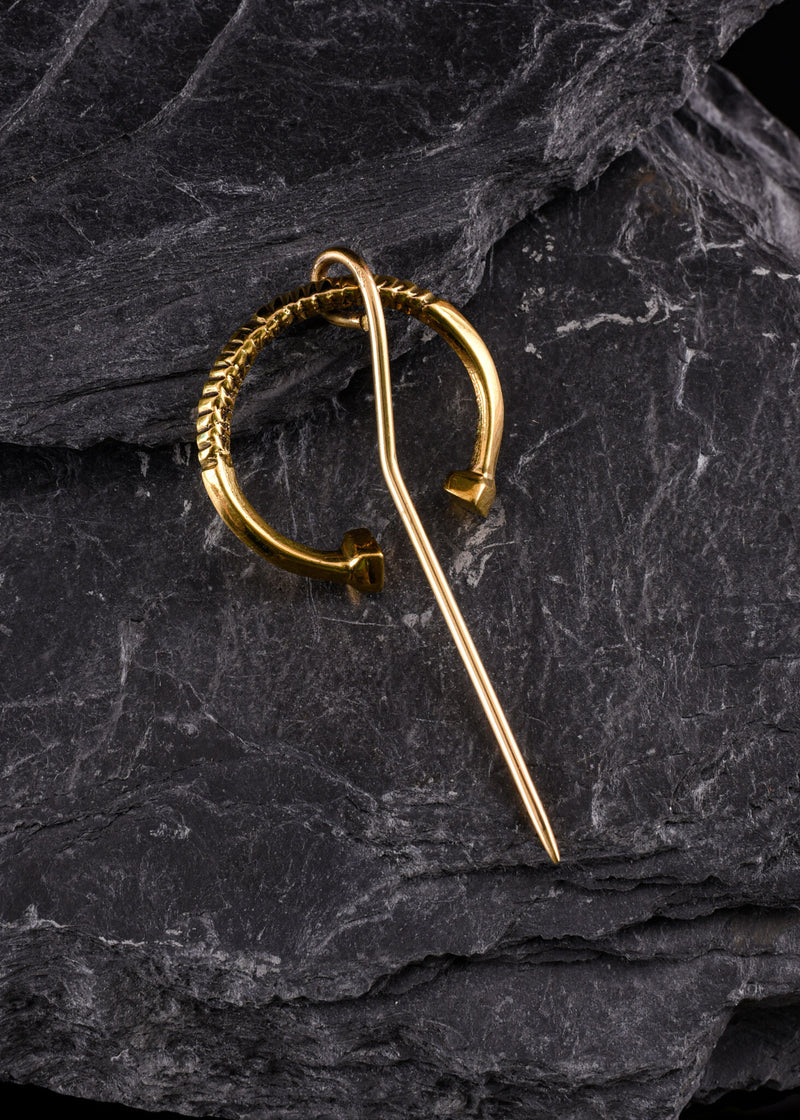 Birka Vikingbroche, messing