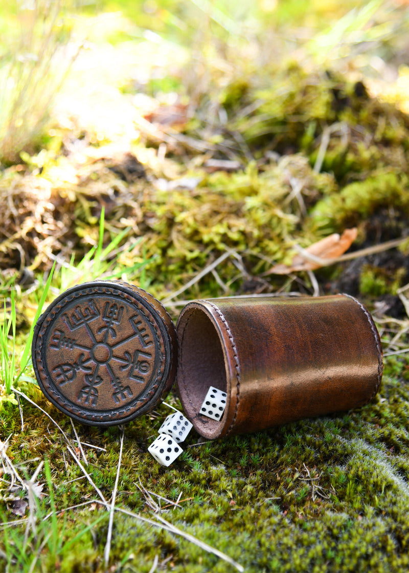 Dice cup Vegvisir