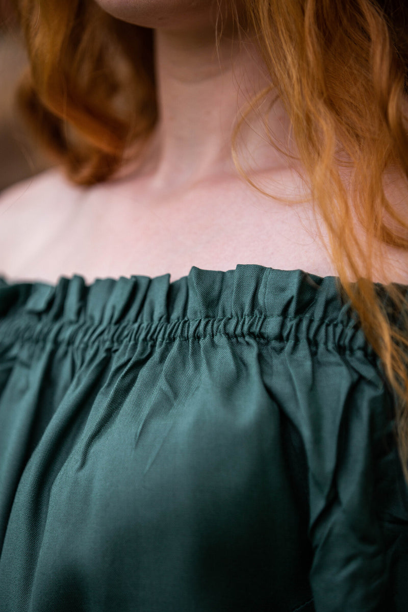 Chemisier Renaissance, vert 