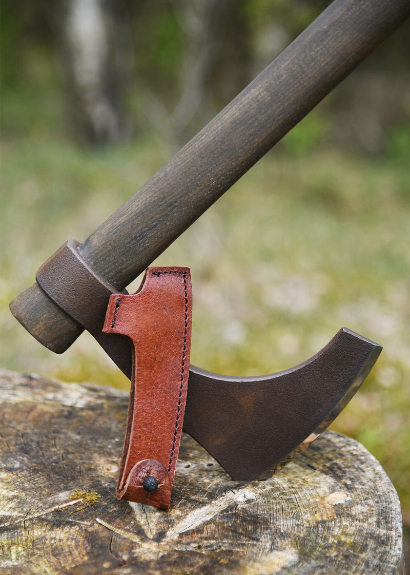 Wikinger Bartaxt, antike Ausführung, Typ C, scharf 