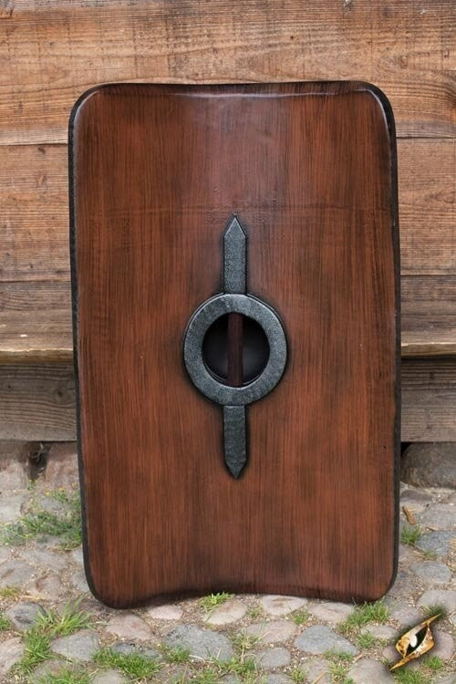 LARP Romeinse scutum, zwart