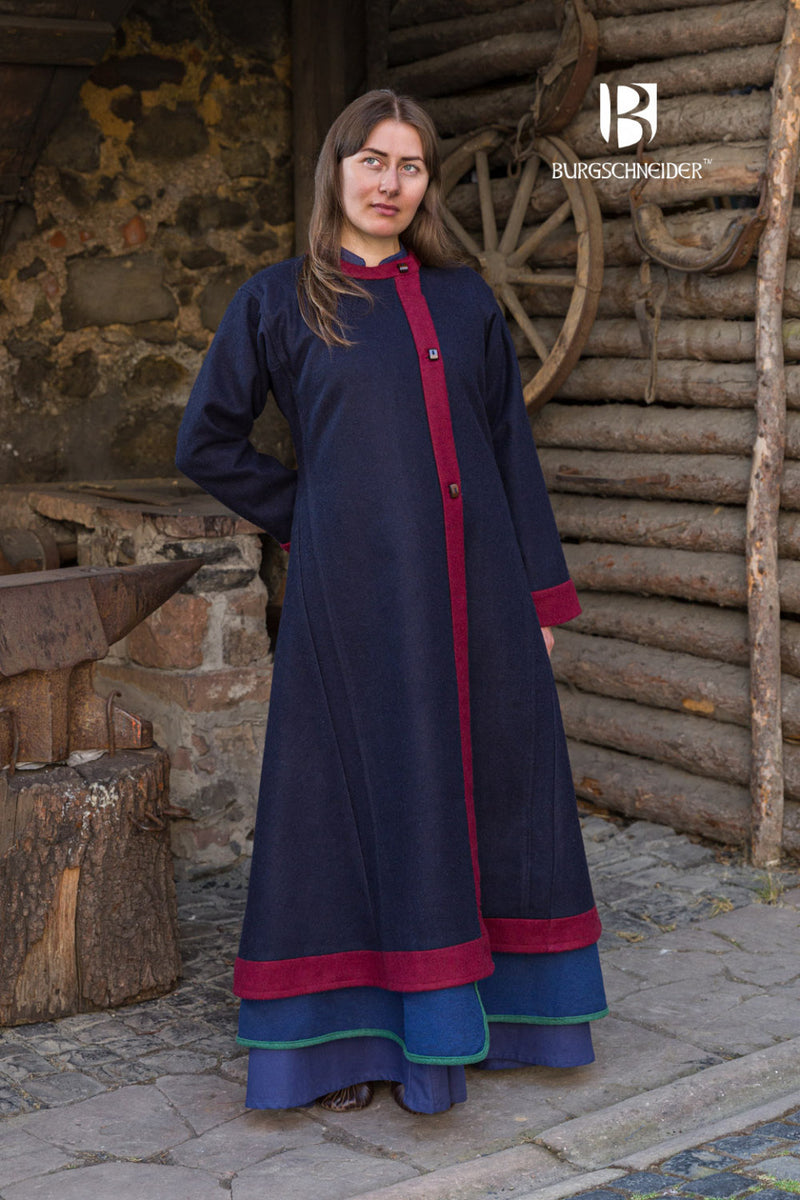 Rusvik Viking jas Kseniya, blauw, wolmix