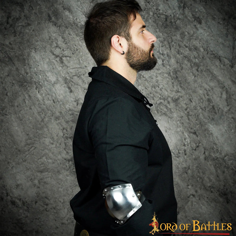 14th century couters, elbow armor, 1.6 mm