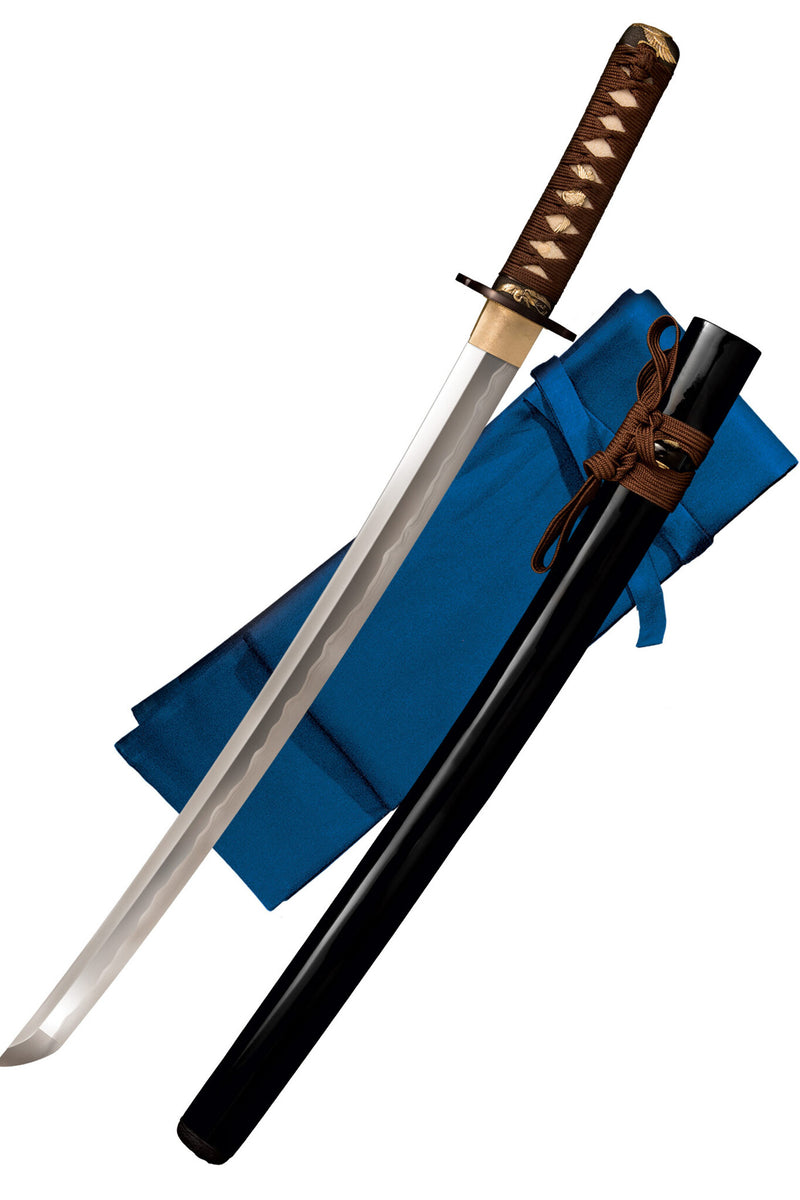 Mizutori (trane) wakizashi, skarp 