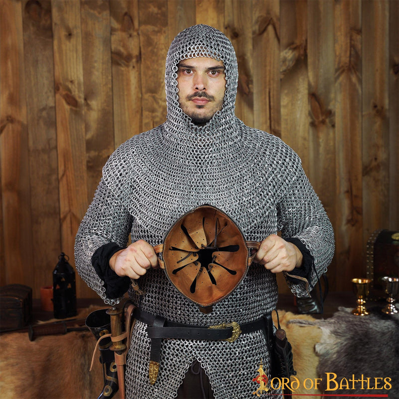 Normandische neushelm, 2 mm (battle-ready)