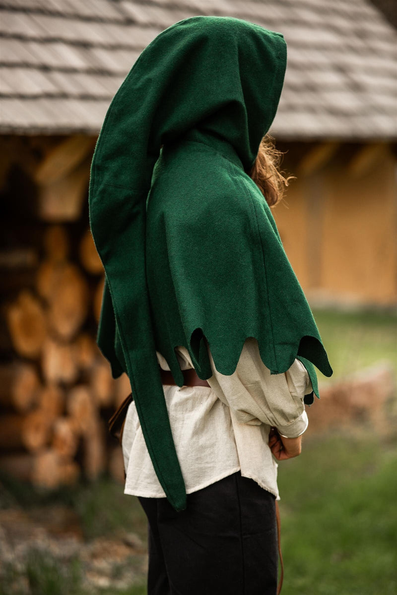 Laine chaperon, vert 