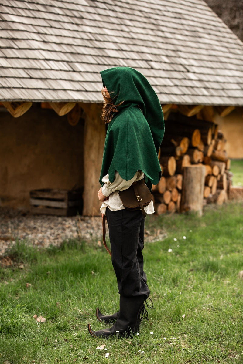 Laine chaperon, vert 