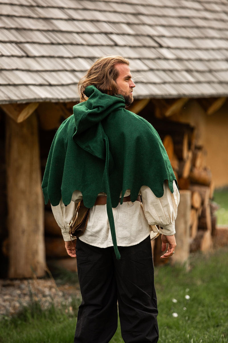 Laine chaperon, vert 