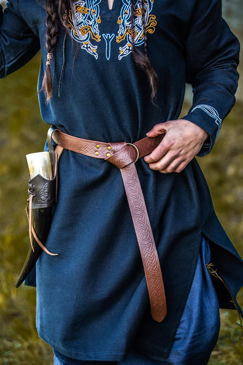 Celtic ringbelt, brown