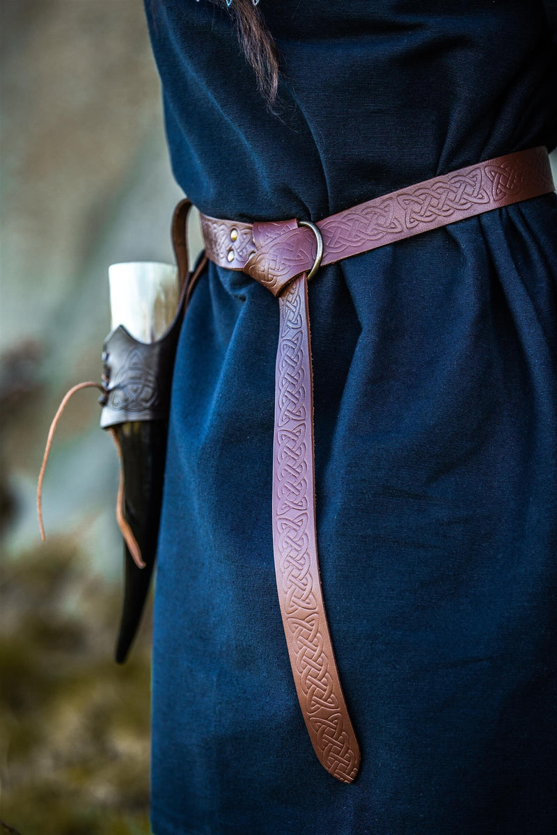 Celtic ringbelt, brown