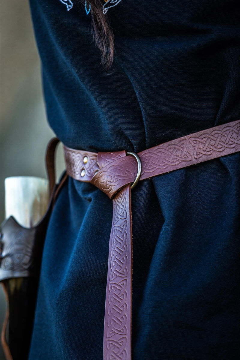 Celtic ringbelt, brown