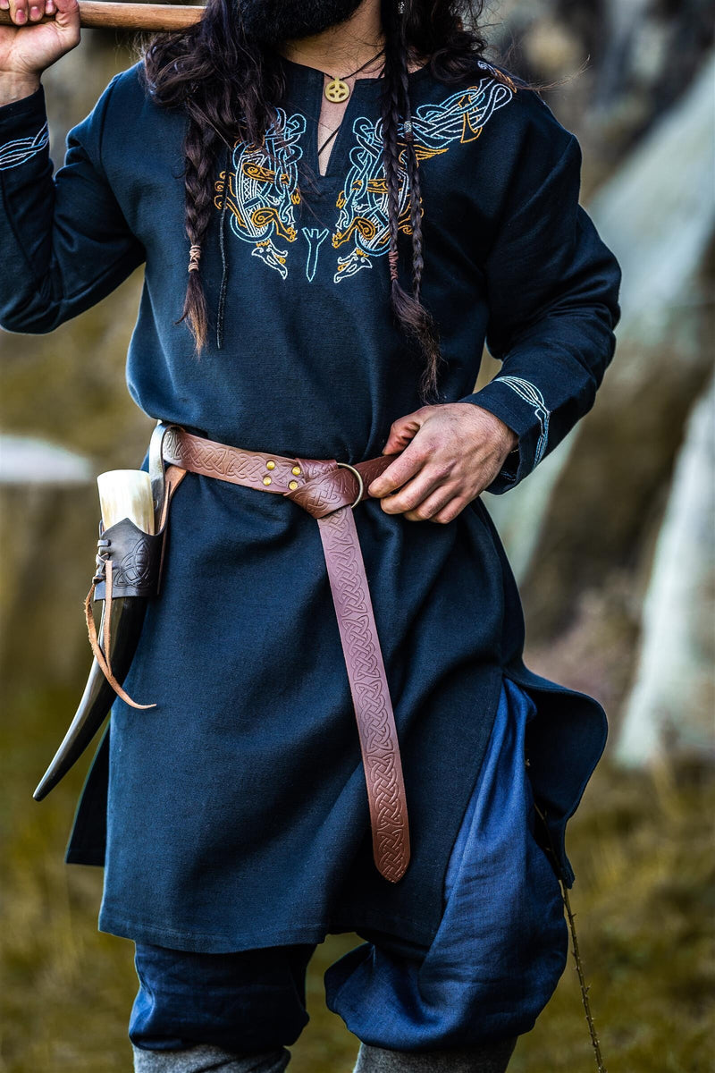 Celtic ringbelt, brown