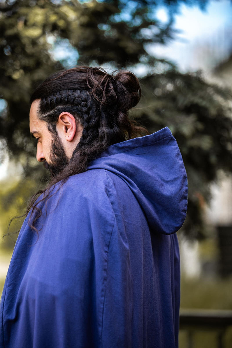 Baumwollumhang, blau