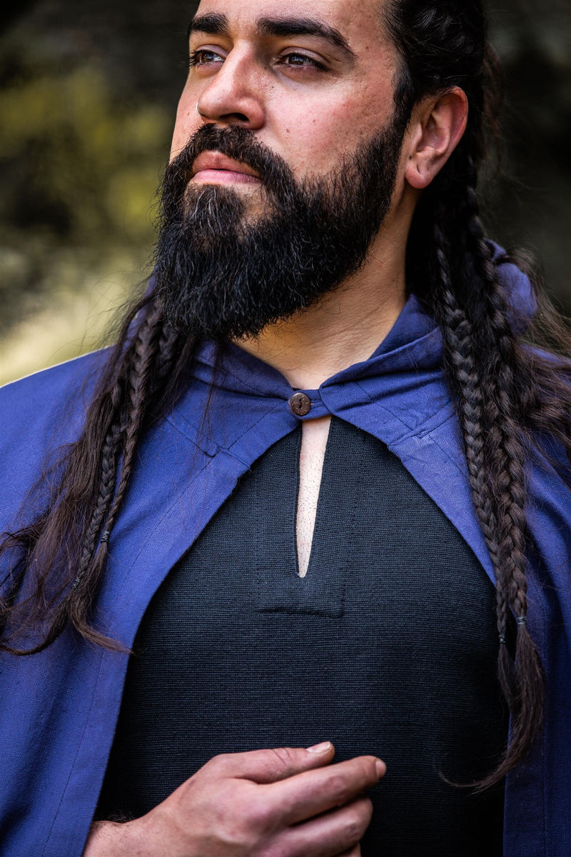 Baumwollumhang, blau