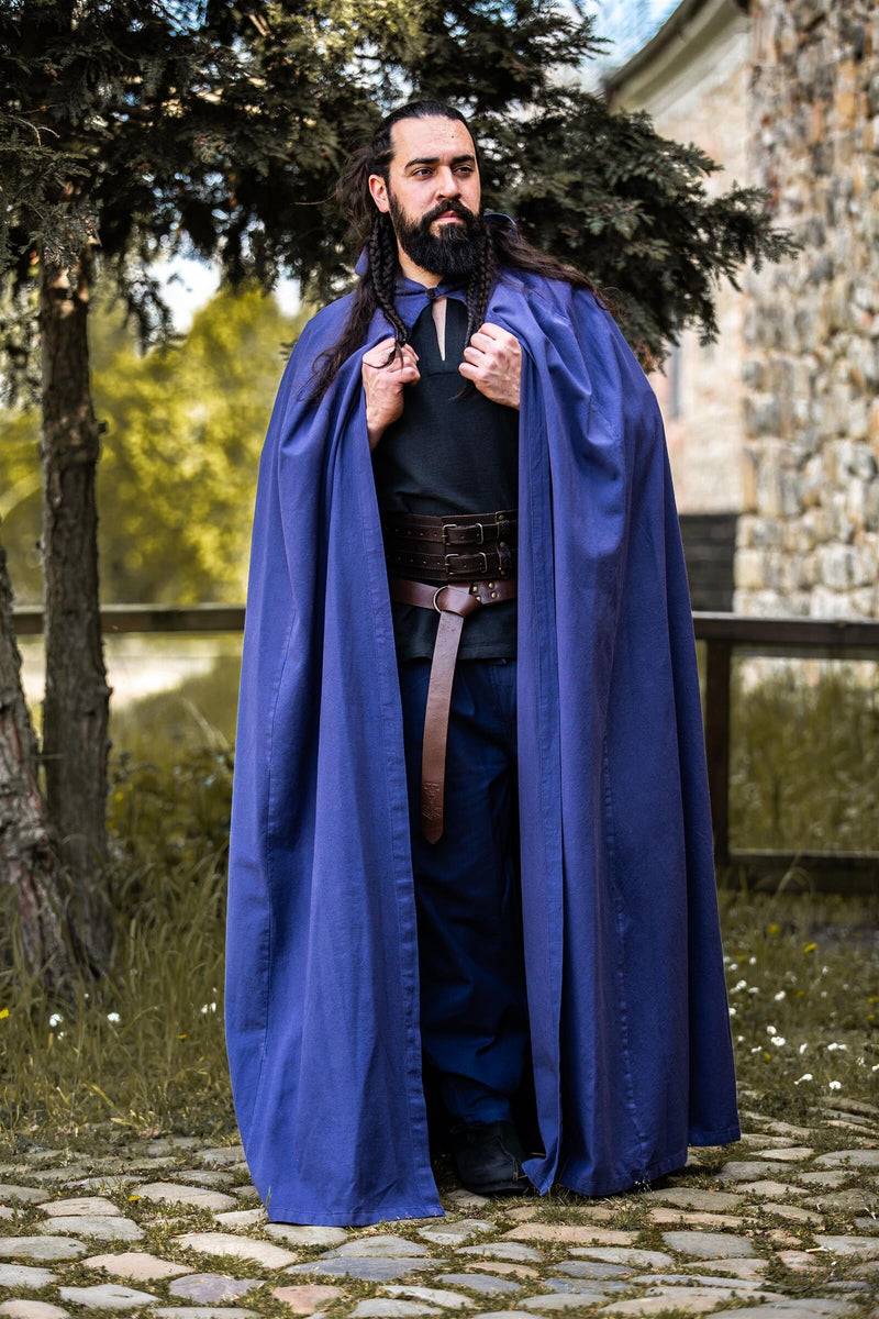 Baumwollumhang, blau