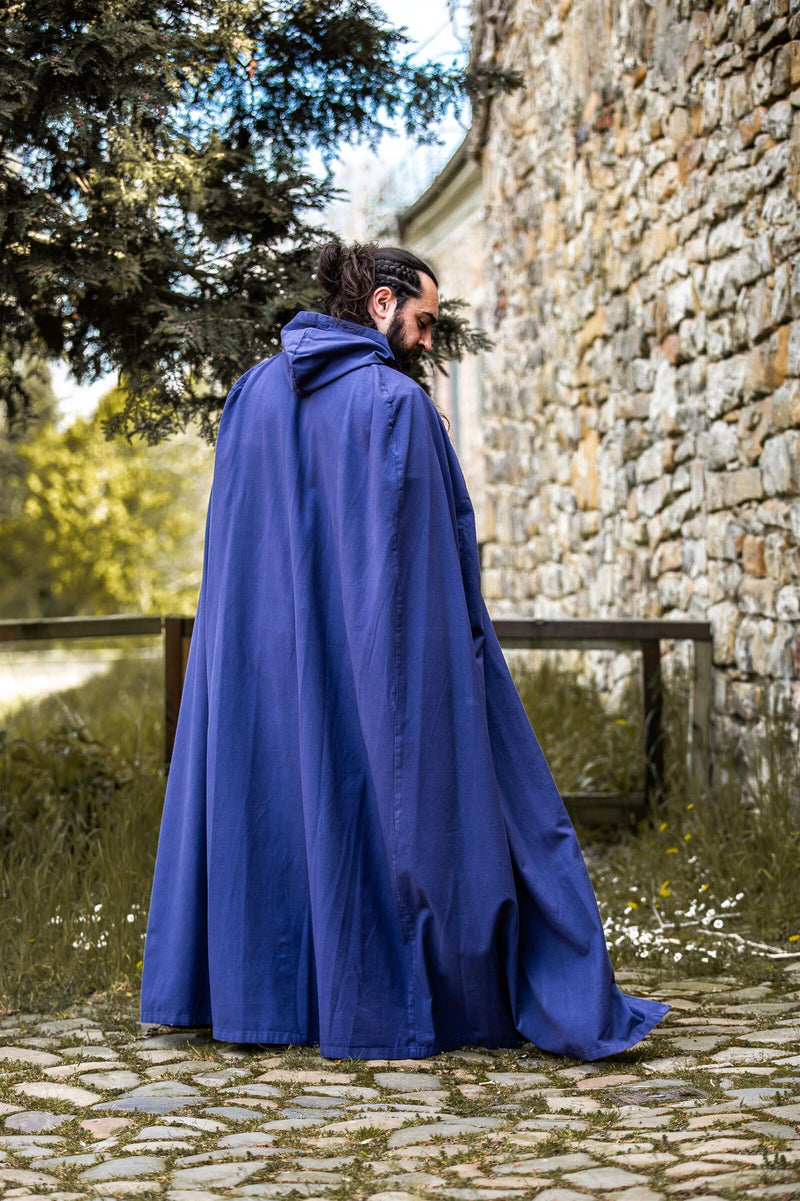 Baumwollumhang, blau