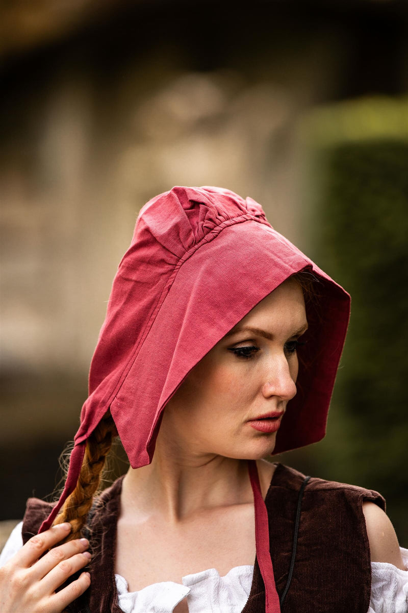 Mittelalterliche Kappe rot