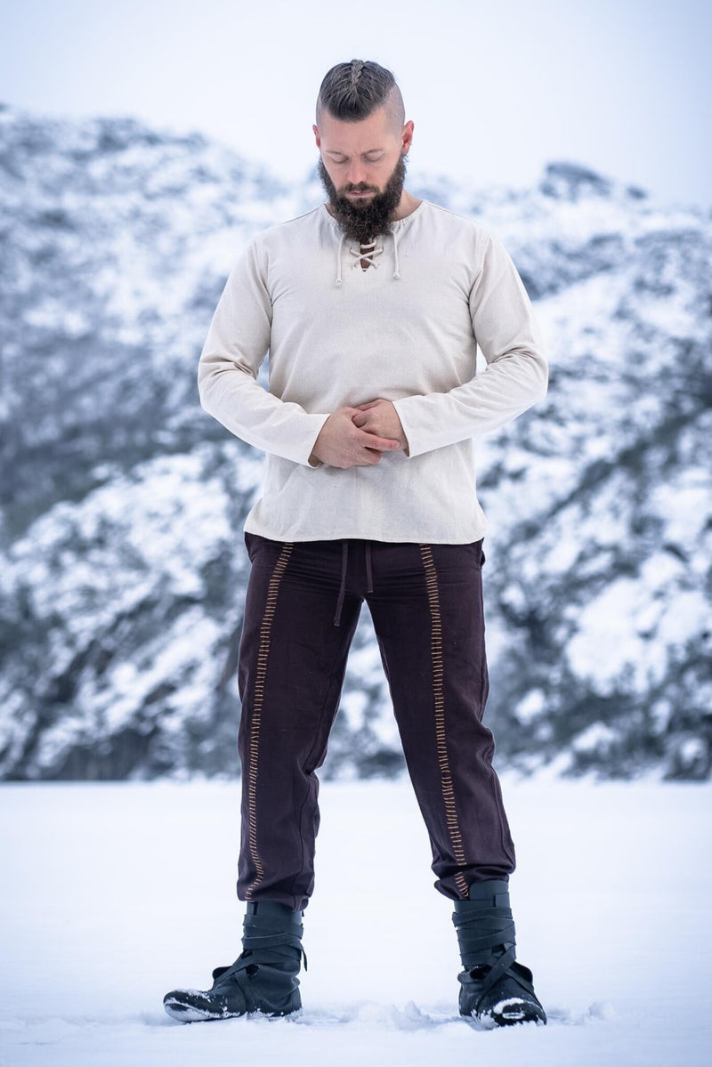 Middeleeuwse broek Hamlin, bruin