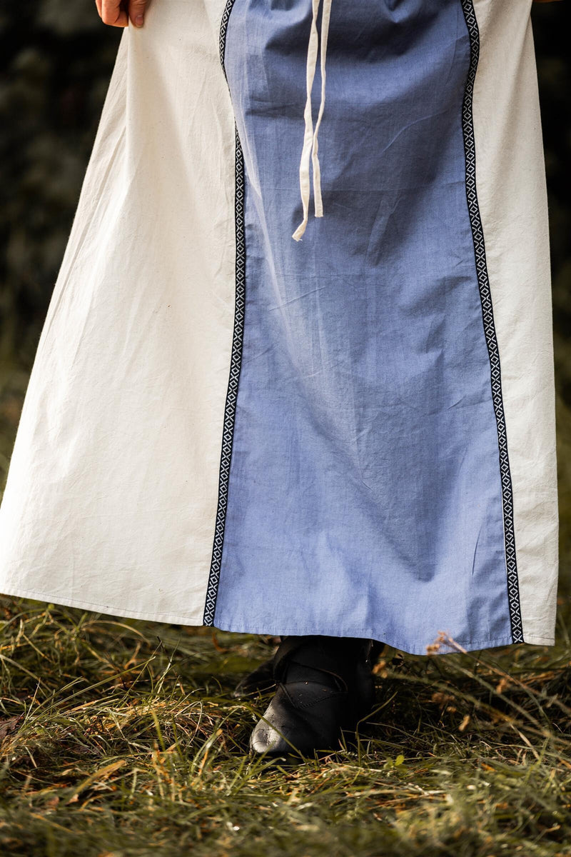 Średniowieczna sukienka Serena, niebieska