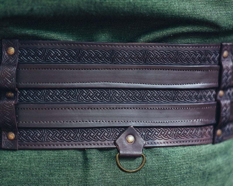 Celtico cintura Ruari, marrone scuro 