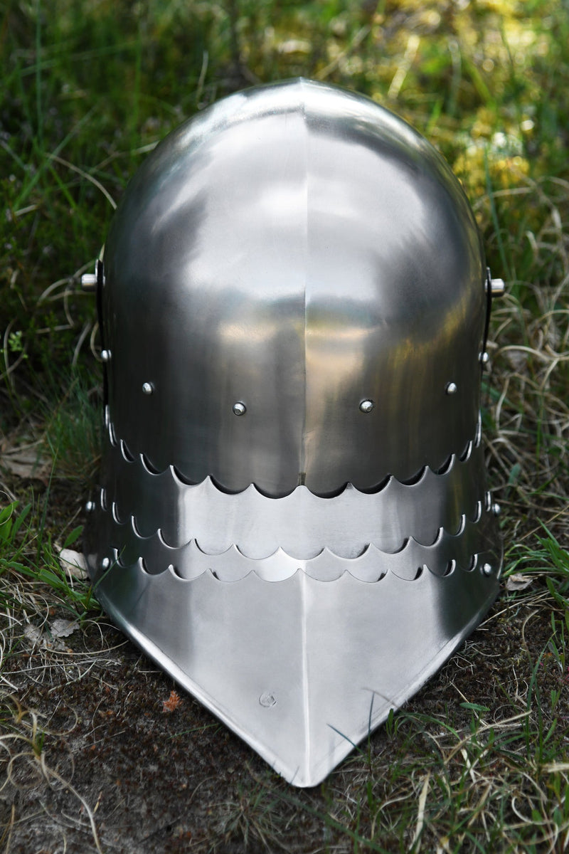 Sallet mit Visier 1480, 2 mm (battle-ready) 